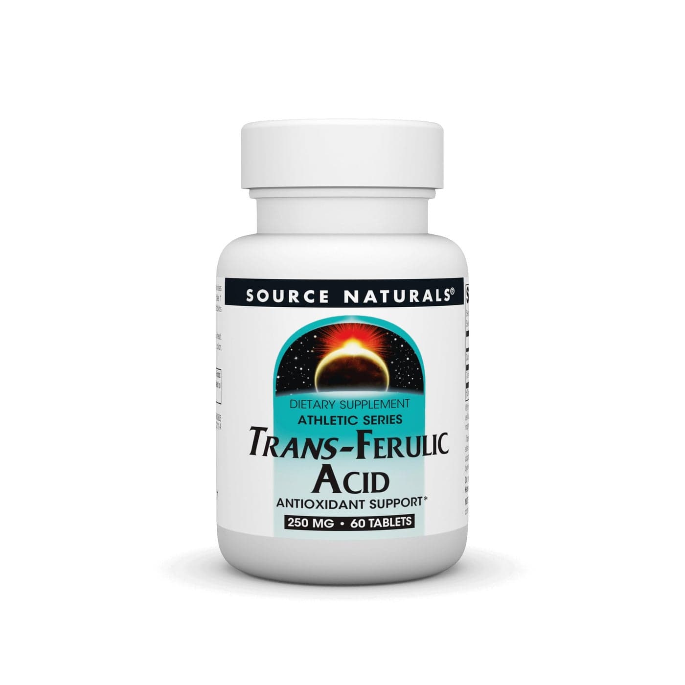 Source Naturals TransFerulic Acid 250mg 60 Tablets