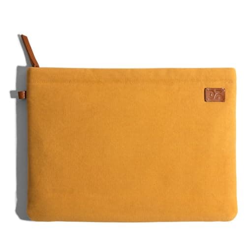 DailyObjects Solid Mustard Yellow Skipper Sleeve for MacBook 15 Inch