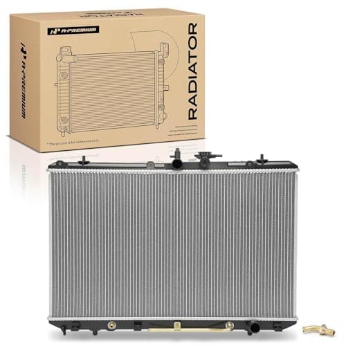 APremium Engine Coolant Radiator Assembly with Transmission Oil Cooler Compatible with Toyota Highlander 2008 2009 2010 2011 2012 2013 V6 35L Automatic Transmission