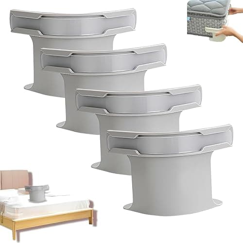 Yopple Bedsheet Holder Clip for Bed, Adjustable Bed Sheet Holder Corner Straps, Bedsheets Holder for Tight Fit, Bedsheet Gripper Corner, Bed Sheet Holder for All Sizes, Bed Accessories Items