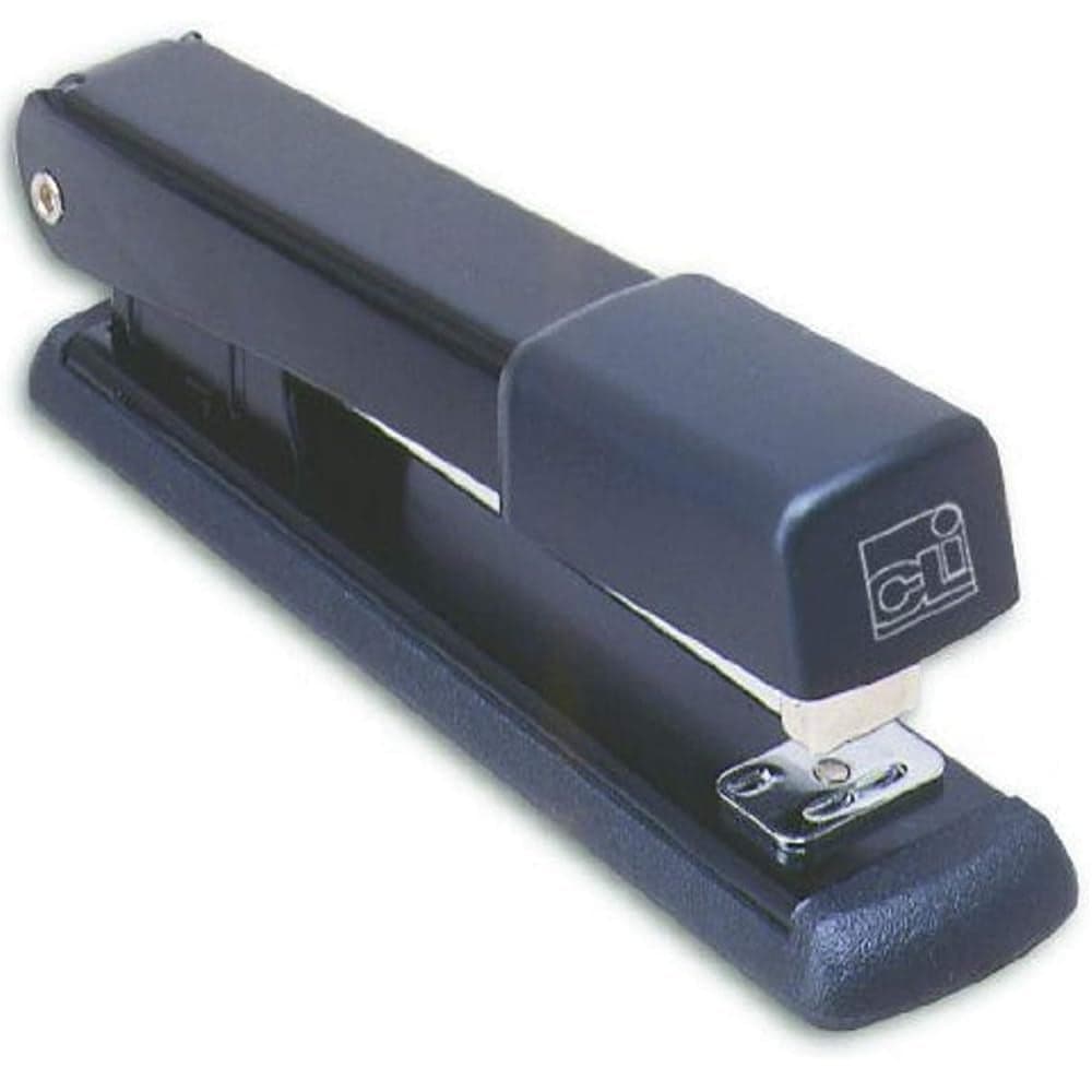 Charles Leonard Full Strip Stapler Metal with NonSkid Base Black 1 Each 82210