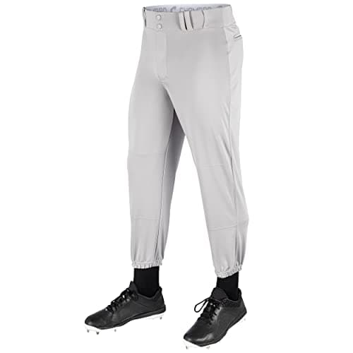 Champro Traditional Fit Triple Crown Classic Baseball Pants in Solid Color with Reinforced Sliding Areas - Medium