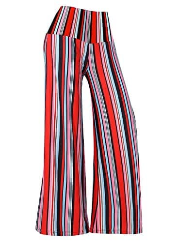 Arolina Women's Stretchy Wide Leg Palazzo Lounge Pants Casual Comfy High Waist Palazzo Pants