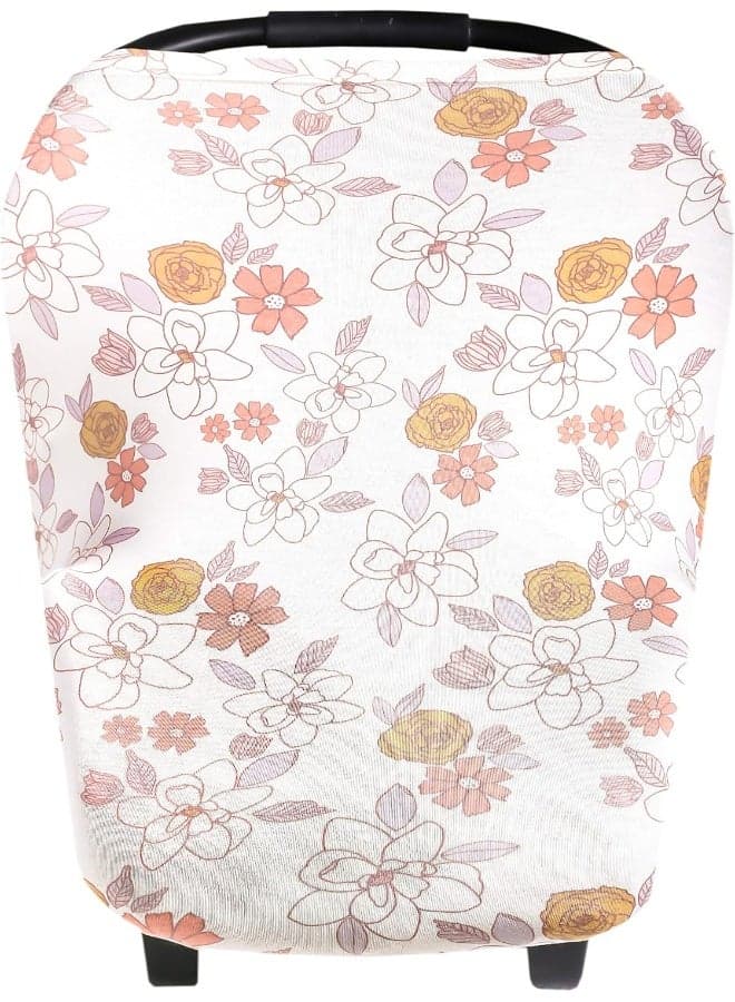 Copper Pearl Multi-Use Cover: Car Seat Covers, Nursing Cover, and Stroller Cover for Sun