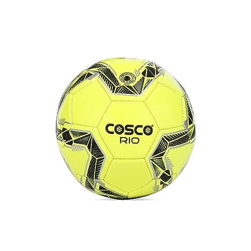 Cosco Rio Polyvinyl Chloride Football, Size 3, (Multicolor)