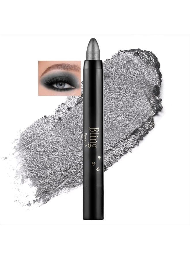 Eyeshadow Pencil Crayon Waterproof Eyeshadow Stick Shimmer Cream Eyeshadow Pen Create Glitter Eye Makeup, Easy to Use