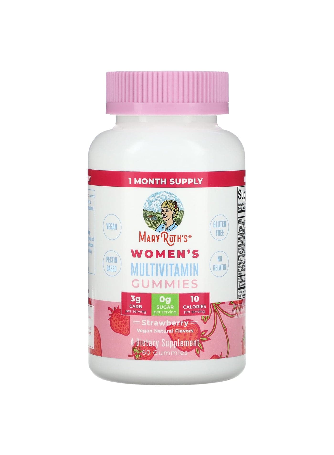 Women's Multivitamin Gummies, Strawberry , 60 Gummies