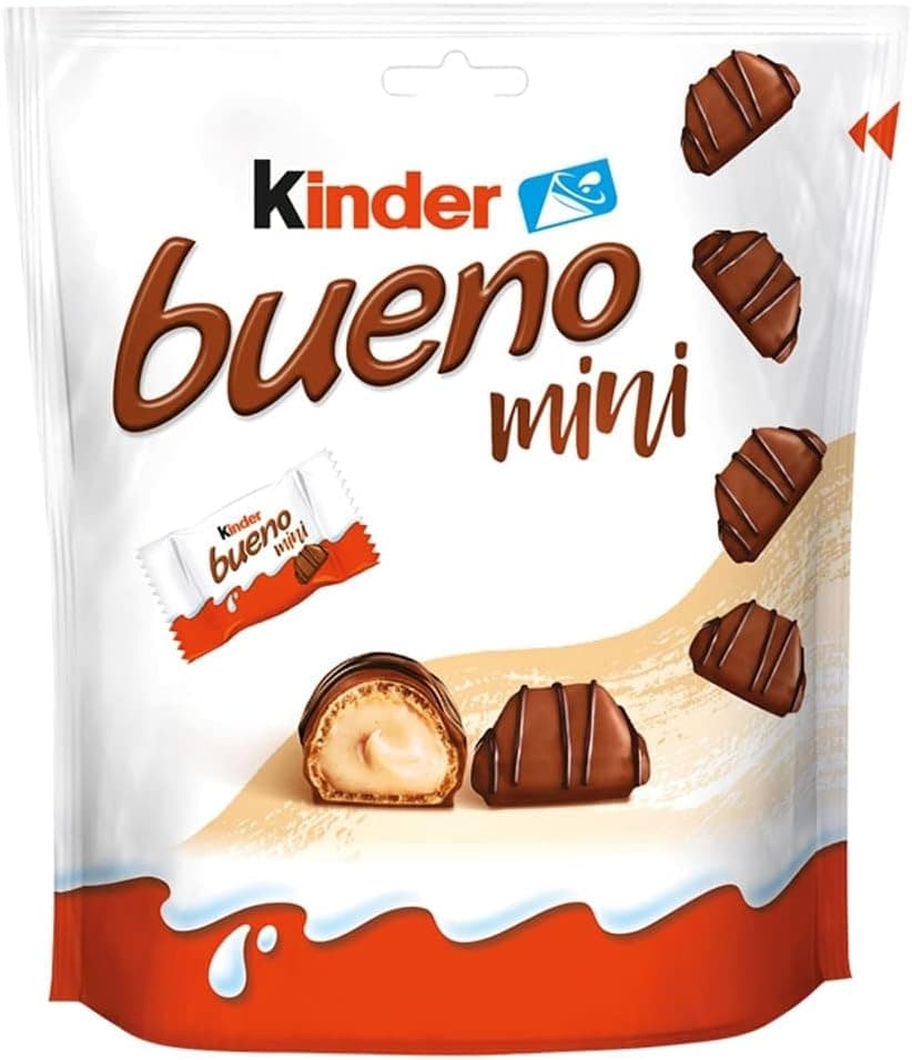Kinder Bueno Mini Chocolate Candy - Imported from Germany - 108g