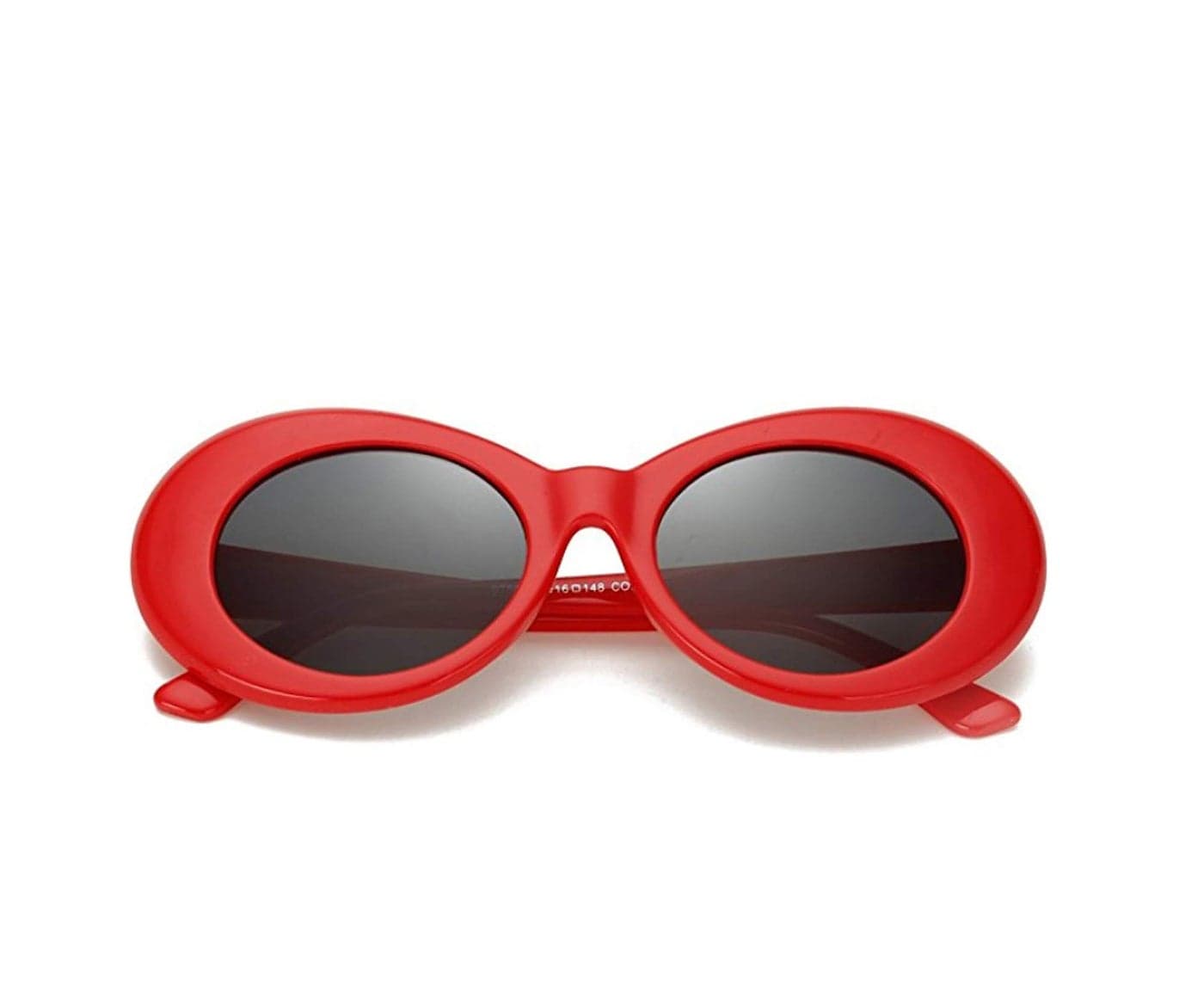 FOURCHEN Kids Sunglasses, Bold Retro Oval Mod Thick Frame, Round Lens, 100% UV Proof for Girls/Boys, Toddler & Kids