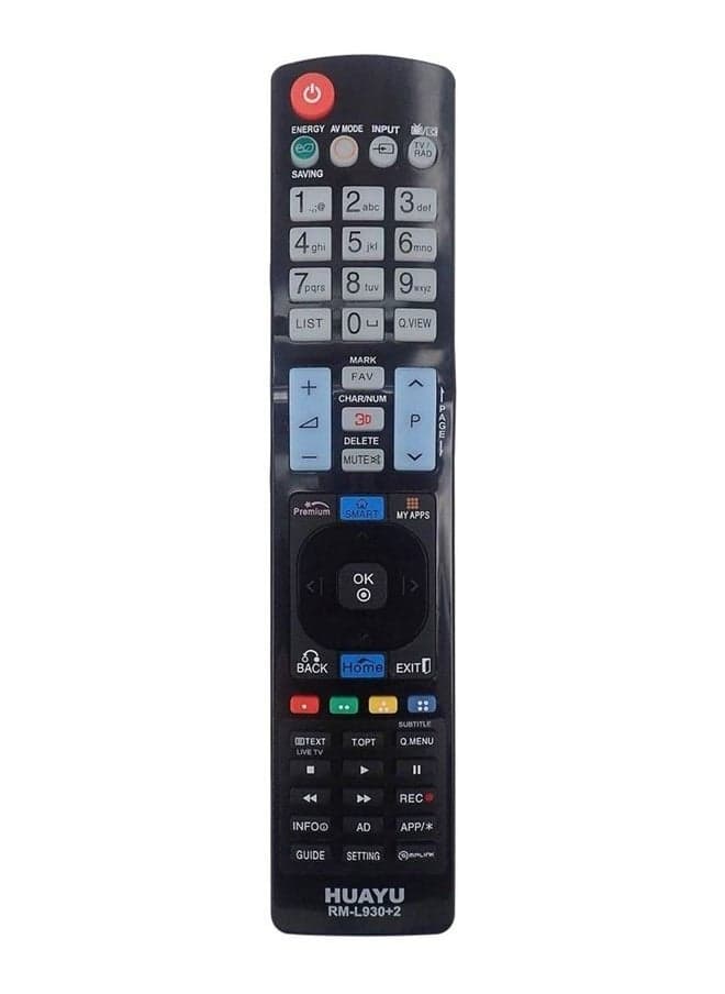 Remote Control For LG TV Black