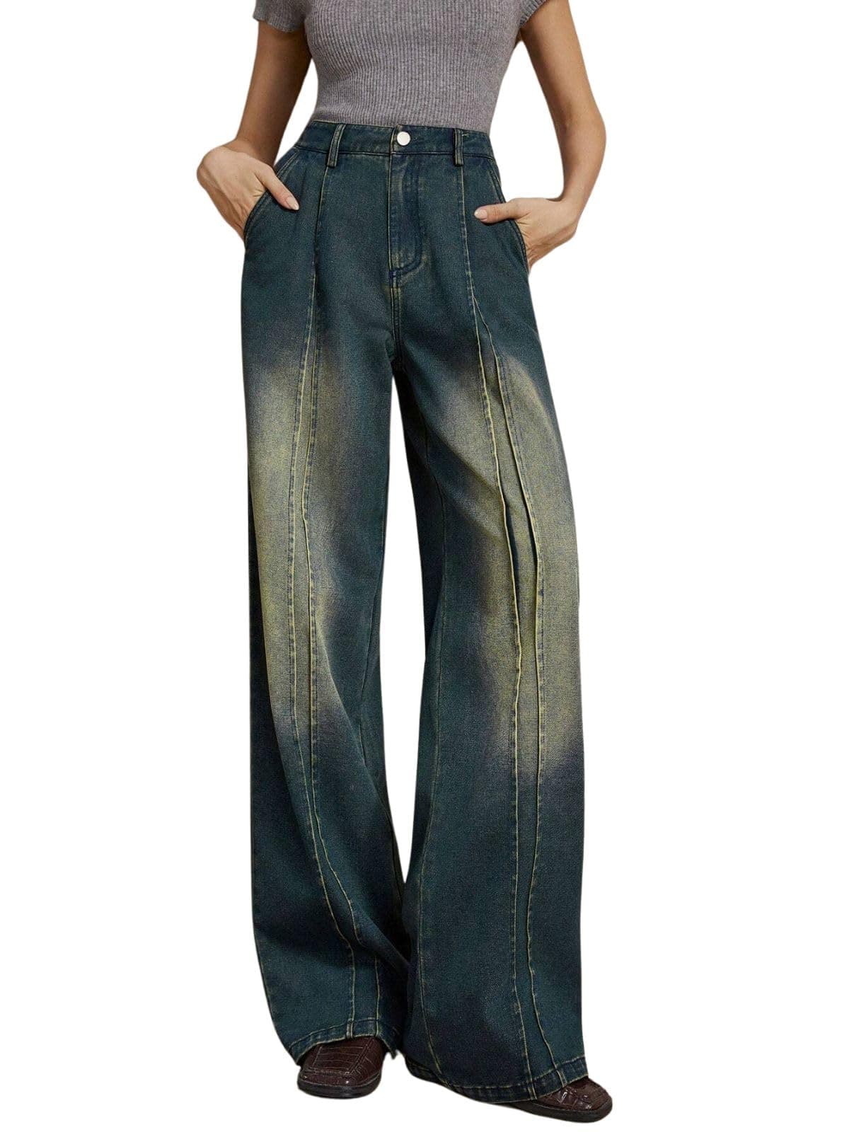 GRECIILOOKS Women's Regular Jeans