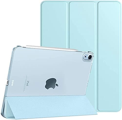 MOCA Smart Flip Case for iPad mini 7 2024 & iPad mini 6 2021 8.3 Inch, Slim Stand Protective Cover with Hard Back Shell, Auto Wake Sleep, Trifold Smart Case
