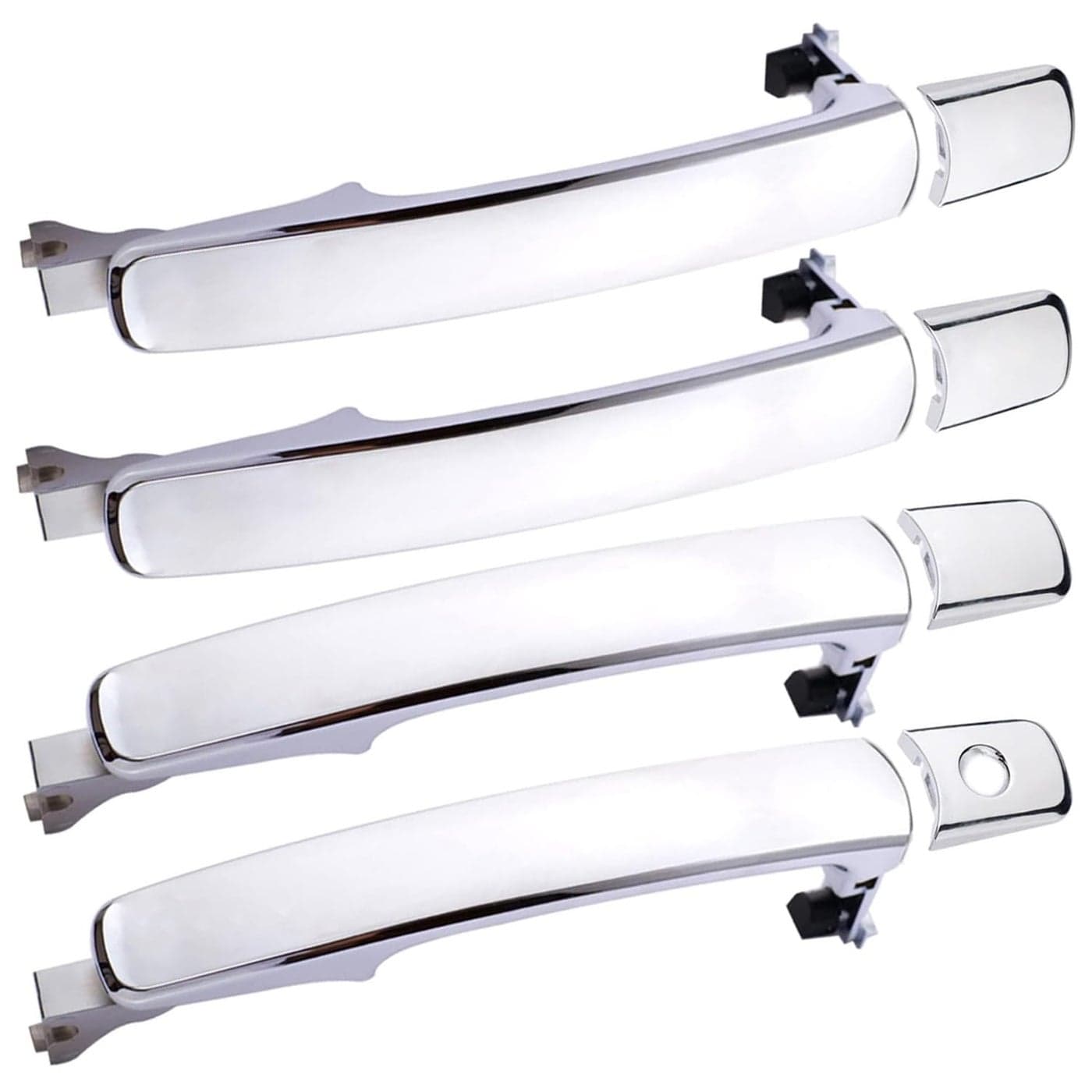4Pcs Exterior Door Handles Compatible with Nissan Rogue 20102015Nissan Murano 20032007Infiniti FX35 FX45 20032008 Front and Rear Left and Right Replaces 80640CA012 80640CA012Without Smart Key