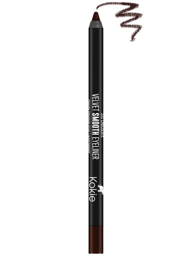 KOKIE COSMETICS - Velvet Smooth Eyeliner Chocolate - 0.042 oz. (1.2 g)