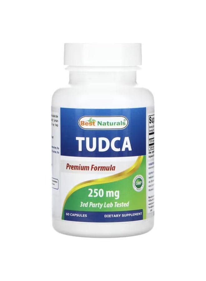 Best Naturals, TUDCA, 250 mg, 60 Capsules