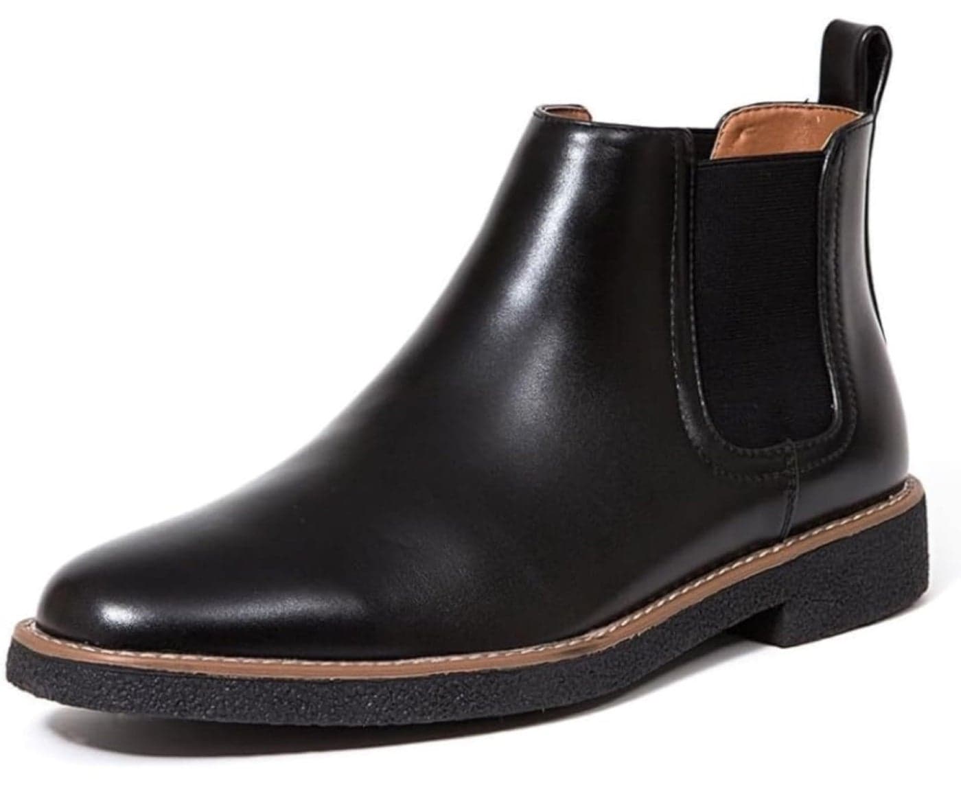 Deer Stags Mens Rockland Dress Comfort Chelsea BootBlack 10 Medium