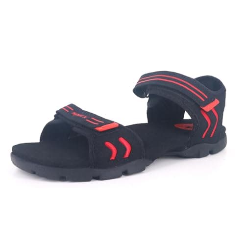 Sparx Mens SS0106S BlackRed Sandal - 11 UK (SS0106SBKRD0011)