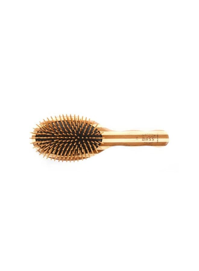 The Green Brush | Bamboo Pin + Bamboo Handle Hair Brush