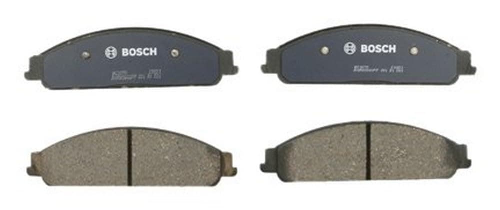 BOSCH BC1070 QuietCast Premium Ceramic Disc Brake Pad Set - Compatible With Select Ford Five Hundred, Freestyle, Taurus, Taurus X; Mercury Montego, Sable; FRONT