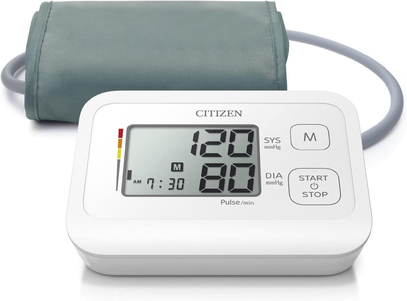Citizen Digital Blood Pressure Monitors for Arm Easy View Display Blood Pressure Machine with Irregular Heart Monitor and Hypertension Indicator with Extra Large Cuff Arm BP Machine for Home Use