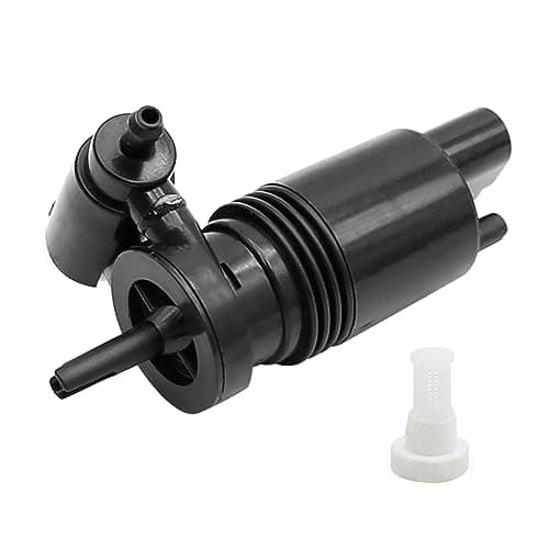 Hoypeyfiy Front Windshield Washer Pump Washer Pumps with Grommets 05179153AC 5179153AC Replacement for Jeep Grand Cherokee