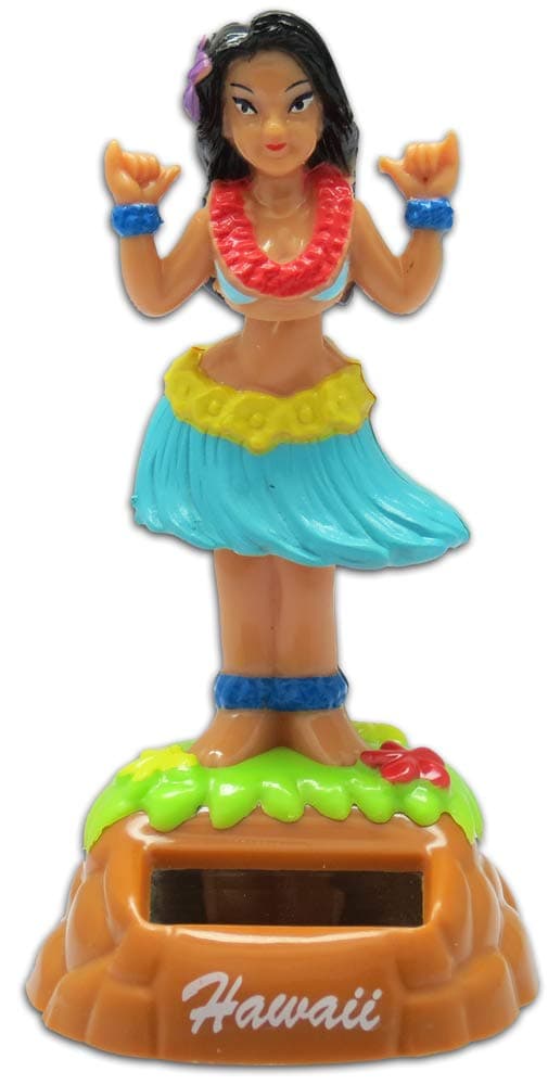 Shaka Hula Girl Solar Dashboard Doll