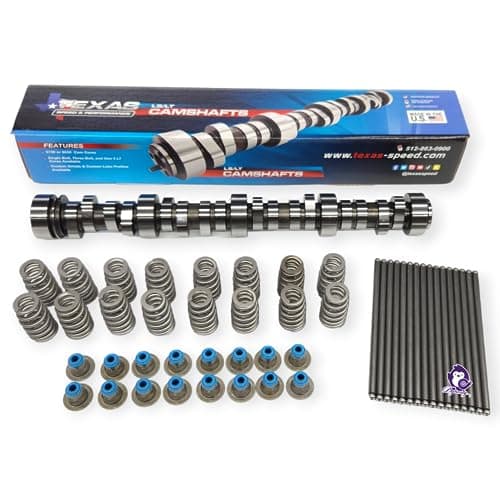 Texas Speed TSP Stage 2 Low Lift Truck Cam Kit with Springs Seals Pushrods LS Camshaft 4.8 5.3 6.0 6.2 Vortec 1999-2013