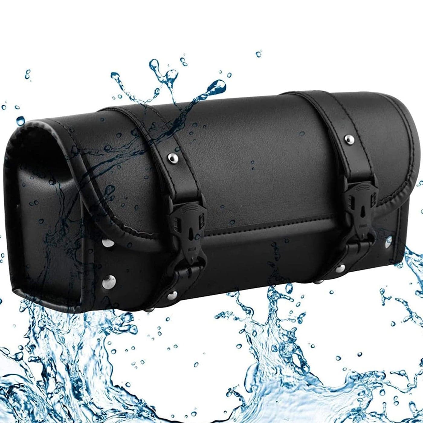 VKALTUL Motorcycle Tool Bag Suitable for Harley Suzuki Kawasaki Universal Tool Bag Motorcycle Side Bag Motorcycle Fork Bag
