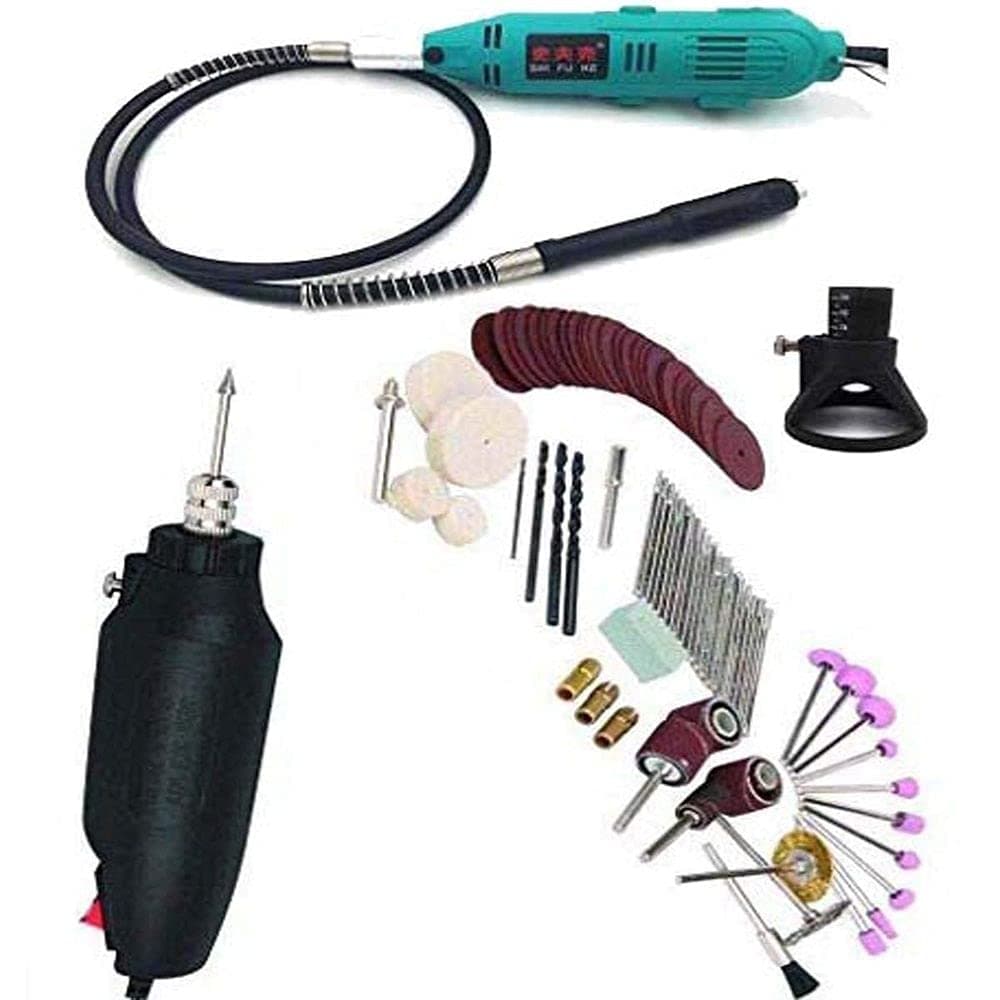 Diy Crafts 11959 6862 Rotary Tool Kit for Dremel Bits Hobby Starter Set, Multicolor, 80 Piece