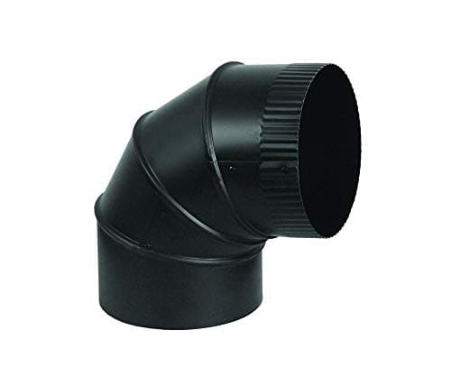 Imperial Manufacturing Elbow 3" Dia. Black 28 Ga