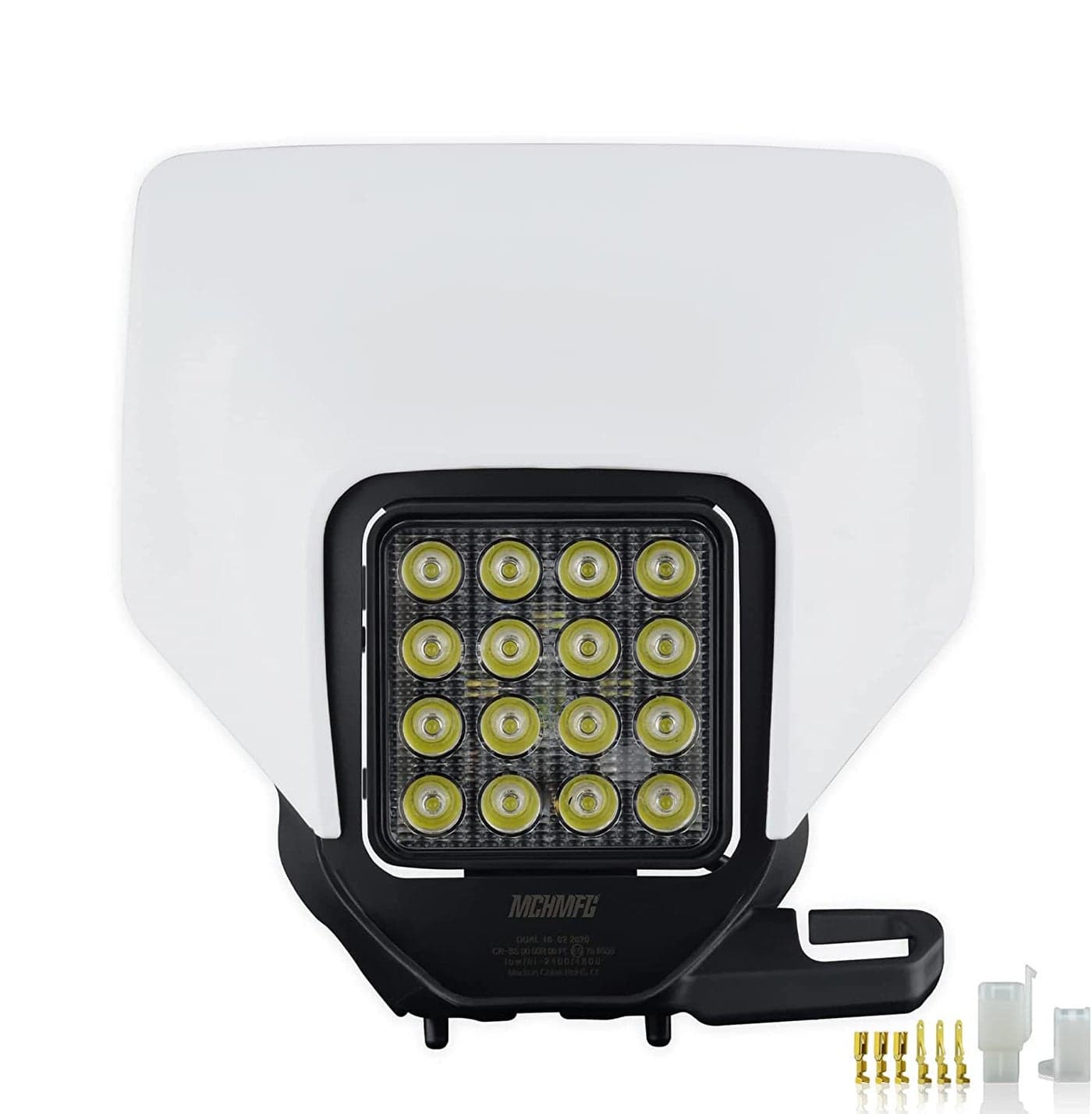 MCHMFG Dirtbike HeadlightLED Enduro Pit Bike Light Kit Universal For Most Dirt Pit Bike Motorcycle TC FC TE FE TX FX