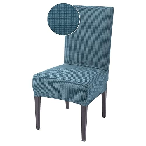 HOKIPO 200 GSM Thick Jacquard Chair Cover 1 Seater, Brown (AR-4866-BR)