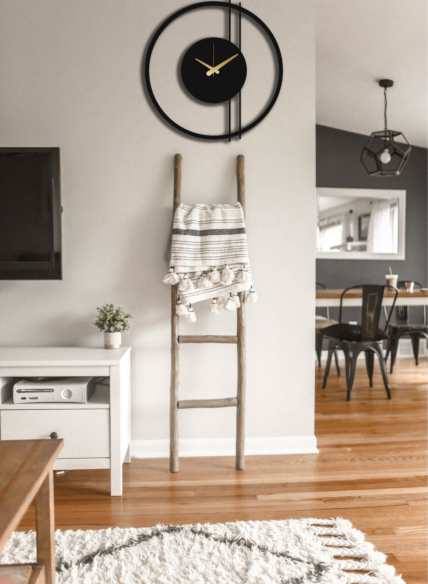 Double Line Wall Clock