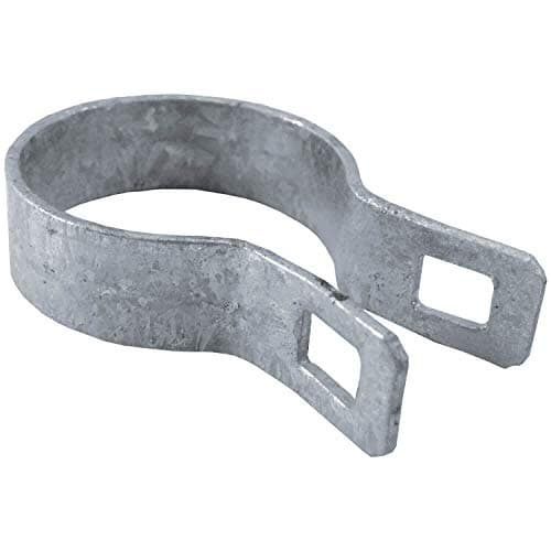 312 Brace Band for Chain Link Fence Use for 312 Outside Diameter PostPipe Galvanized Chain Link Brace Band 2 Pack
