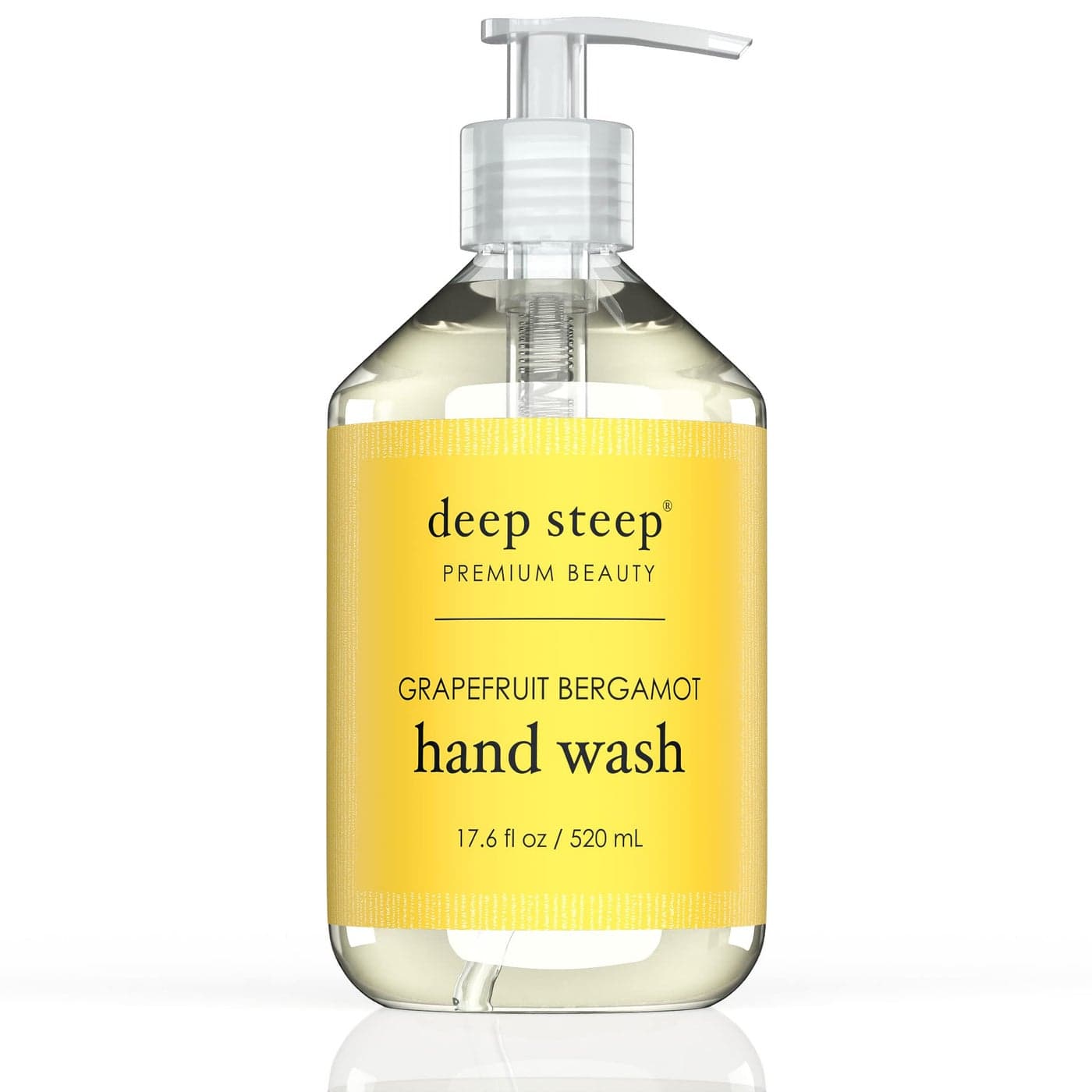 Deep Steep Argan Oil Liquid Hand Wash Grapefruit Bergamot 176 Fluid Ounce
