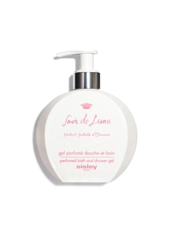 Sisley Paris Soir de Lune Perfumed Bath and Shower Gel 200 mL Delicately Cleanses for Soft Satiny Scented Skin NonDrying Formula