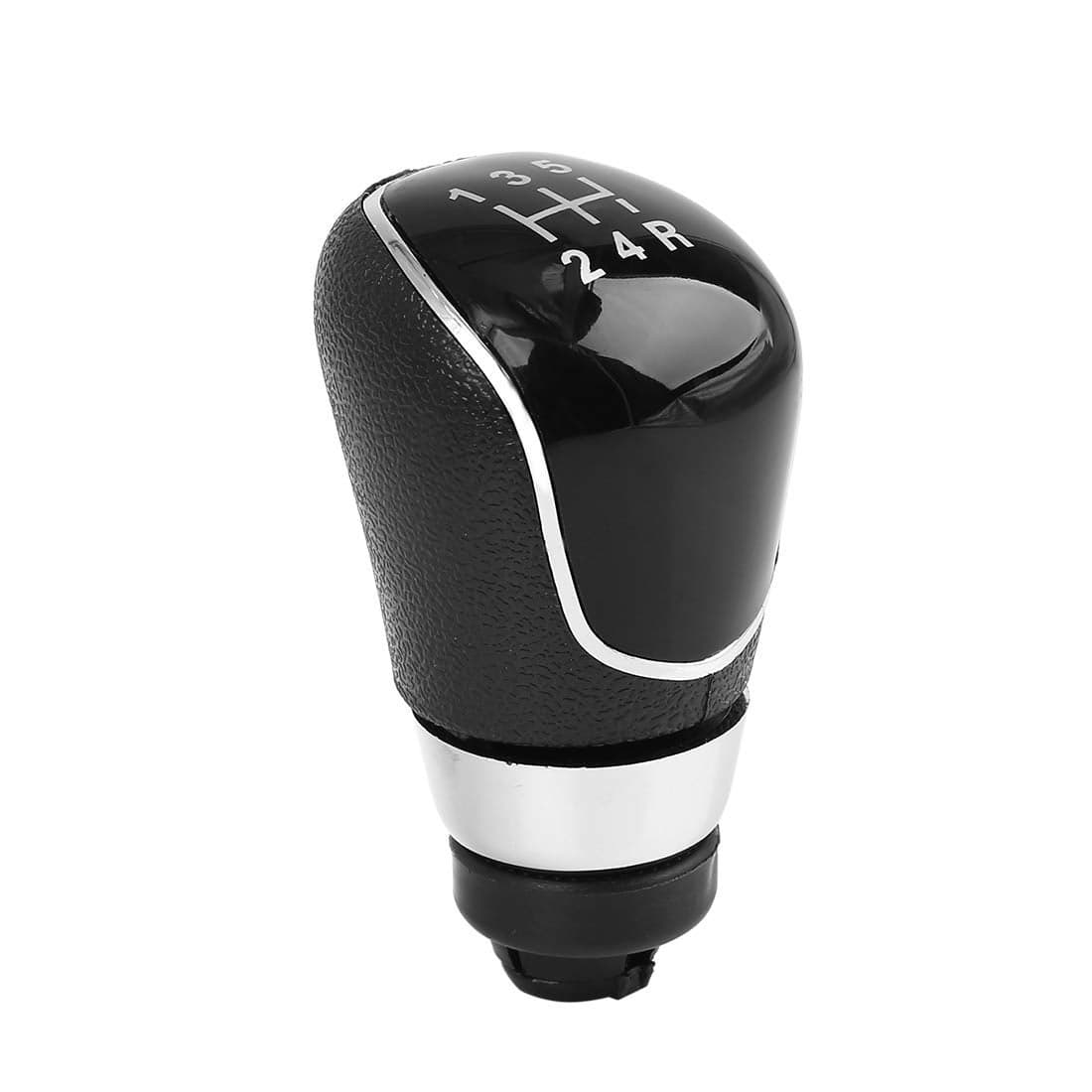 X AUTOHAUX 5Speed Manual Gear Shift Knob Car Vehicle Stick Shifter Knobs Cover Plastic Black for Ford Focus