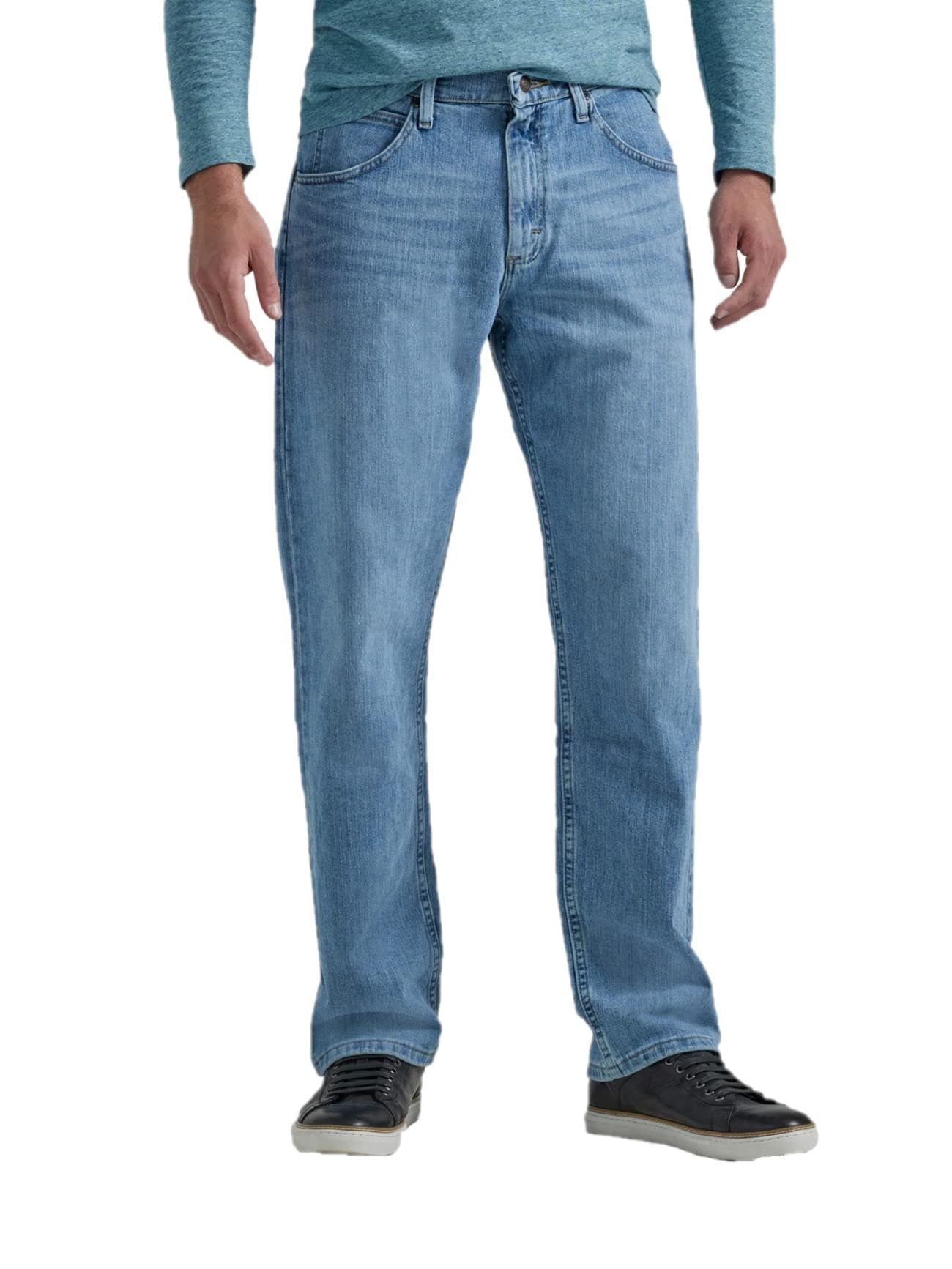 Wrangler Authentics Men's Classic 5-Pocket Relaxed Fit Flex Jean Stonewash Flex 36W x 30L
