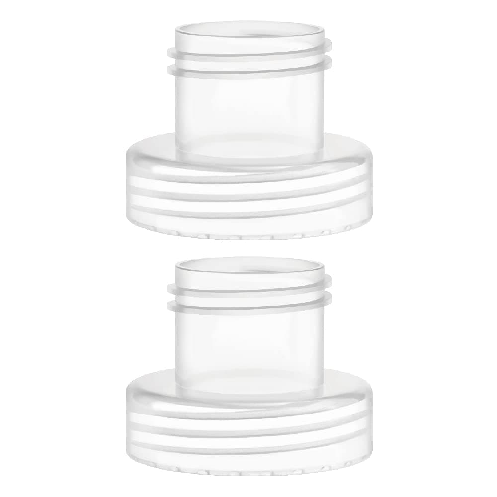 Maymom Conversion Kit Compatible with Medela Sonata Freestyle Flex Pump in Style MaxFlow Connector and Compatible with Lansinoh MAM Pigeon Bottles 2pc