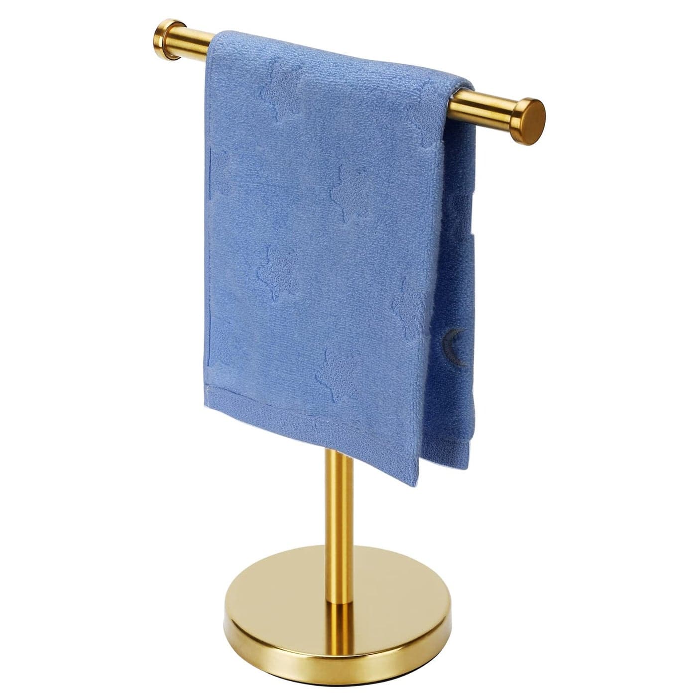 Kalitro Gold Towel Rack Hand Towel Stand Bathroom Towel Holder Stand SUS304 Stainless Steel Gold
