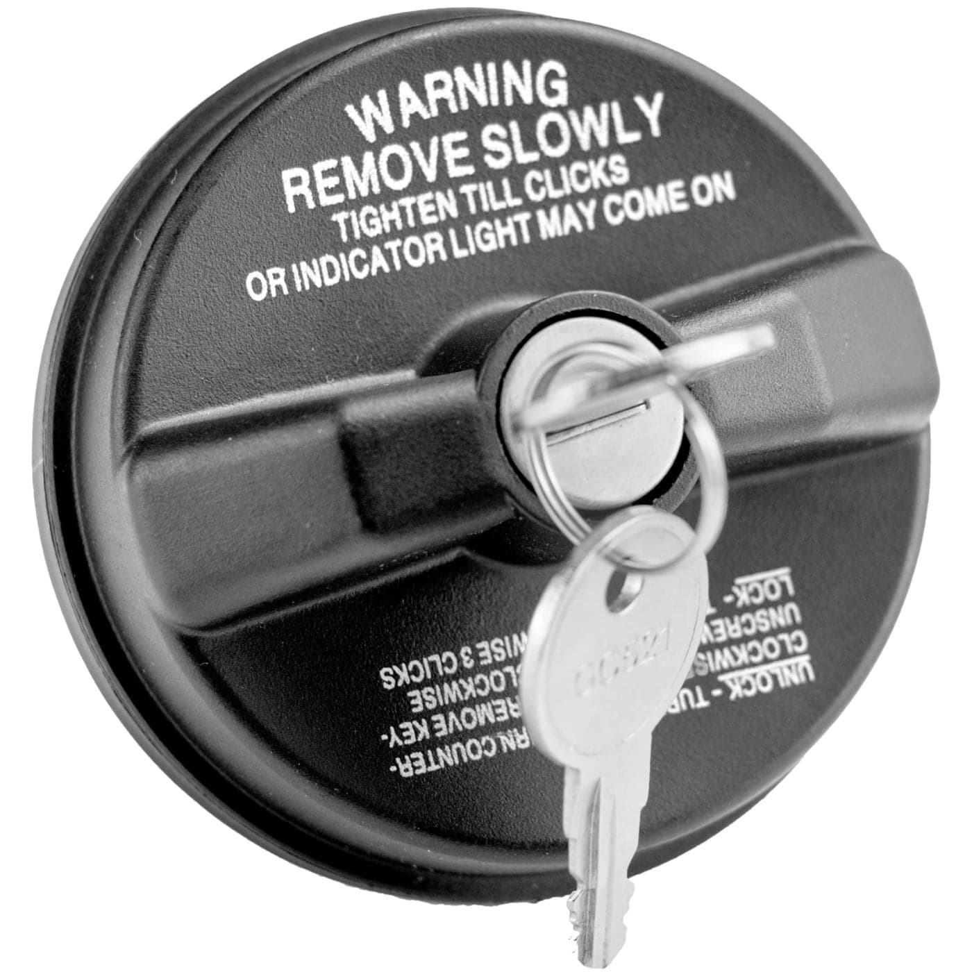 Locking Gas Cap Lock Fuel Cap For Toyota 4RunnerCamryCorollaTundraTacomaRav4HighlanderAvalonSequoiaPrius Honda CivicAccordCRVFitPilot Nissan AltimaSentra Chevy Silverado