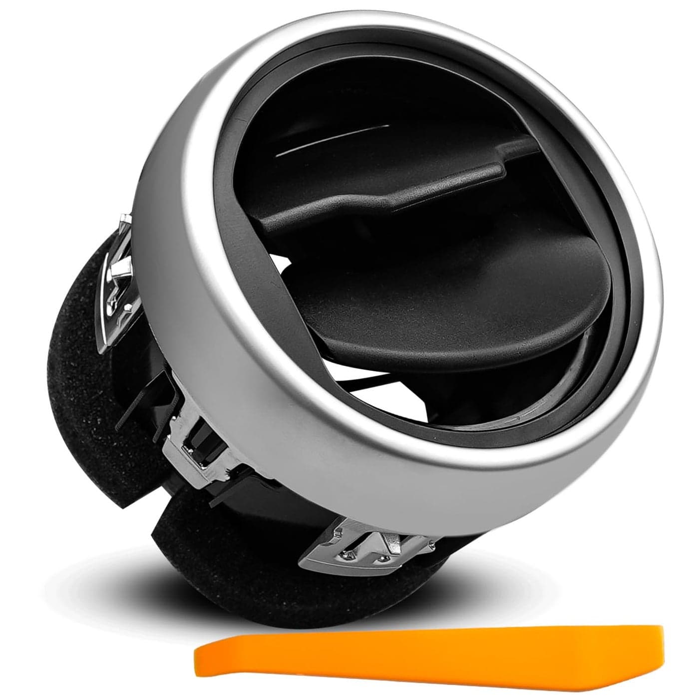 QAGGUM Dashboard AC Heat Air Vent Duct Fit for Ford Mustang 2015 2016 2017 2018 2019 2020 2021 2022 Replace FR3Z19893AE FR3Z19893AC Louver Air Vent Front Interior Center Light or Right Inner