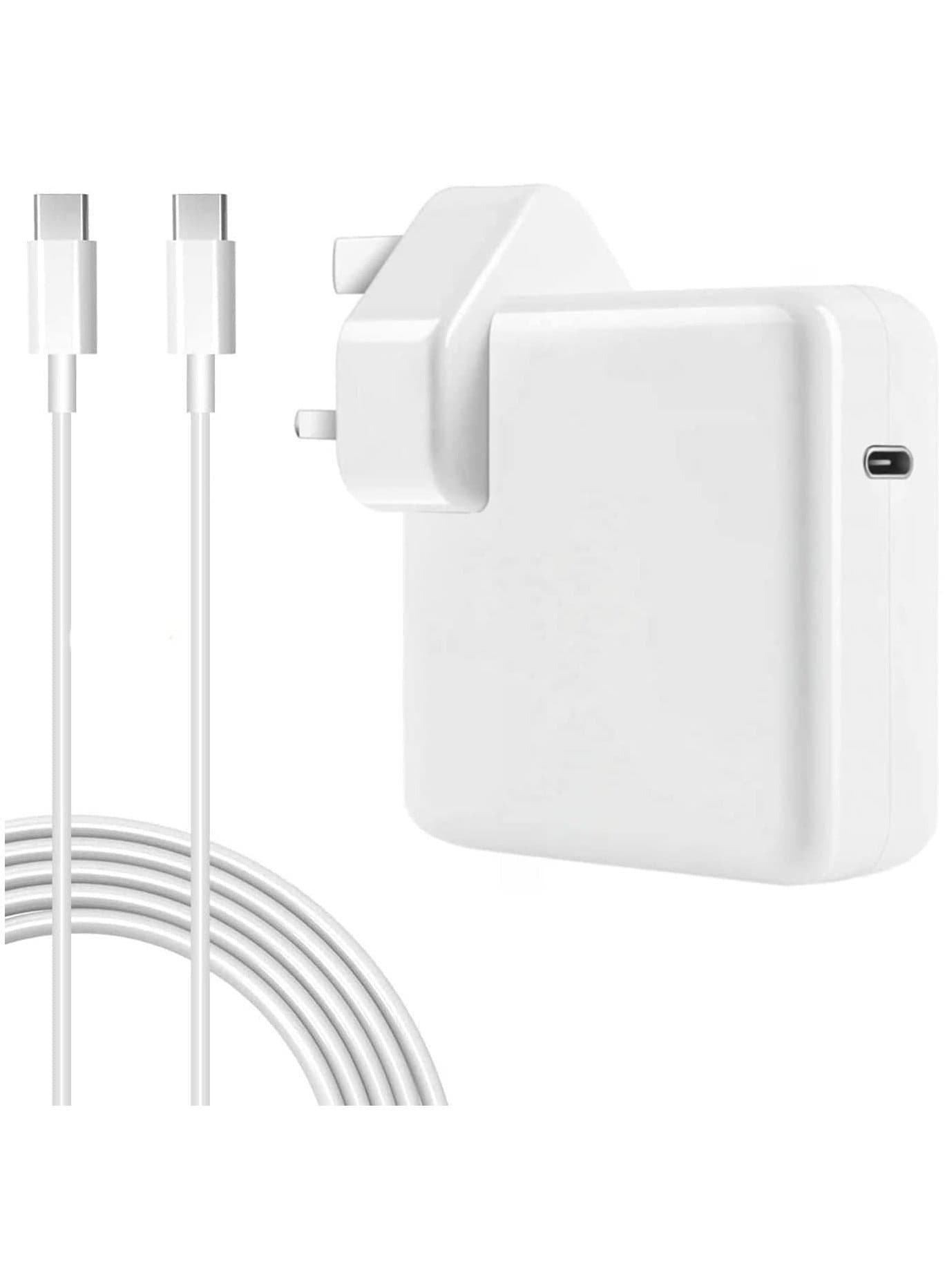 Mac Book Pro Charger 87W USB-C Power Adapter Compatible with 13/14/15 Inch After 2016 for Mac Book Air After 2018 Include Charge Cable (6.6ft/2m)