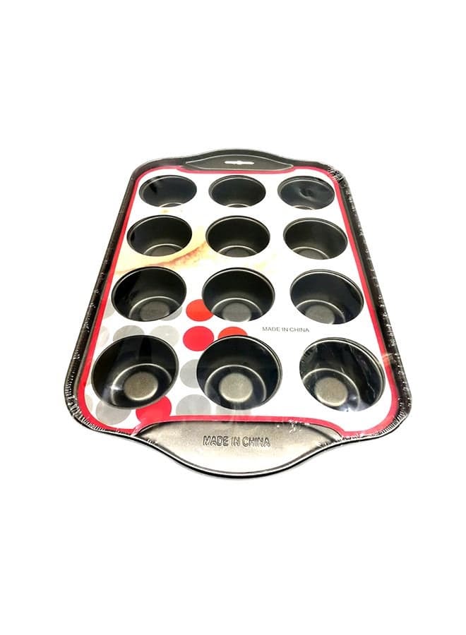 Non-Stick Cake Mould Black 33centimeter