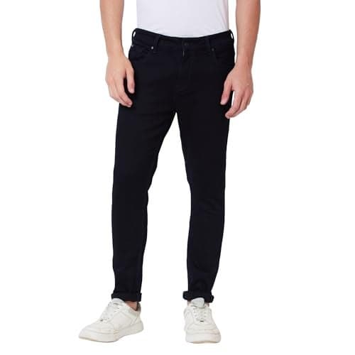 Spykar Men's Kano Slim Fit Mid-Rise Casual Jeans