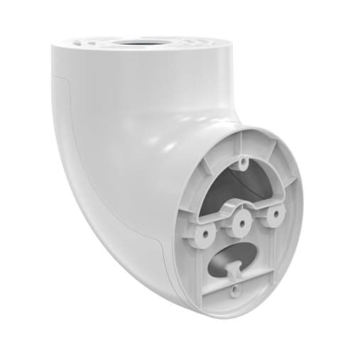Holicfun Eave Mount for Ring Floodlight Cam Wired Plus/Pro, Ring Smart Lighting Floodlight Wired, Blink Wired Floodlight Camera, Wyze Floodlight Camera v2/Pro, and Roku Floodlight Camera - White