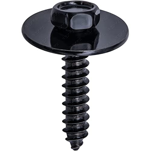 Rexka 50pcs M4.2-1.41 x 20mm Hex Head Tapping Screw for GM Jeep Wrangler 1640810 11500434 11503892