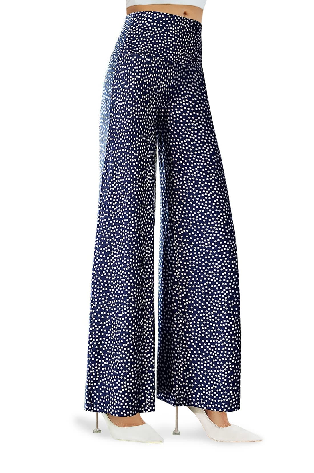 Arolina Women's Stretchy Wide Leg Palazzo Lounge Pants Casual Comfy High Waist Palazzo Pants