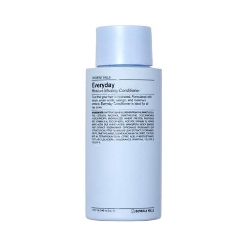 J Beverly Hills Blue Everyday Moisturizing Conditioner with Keratin for Hydration, 12 Oz