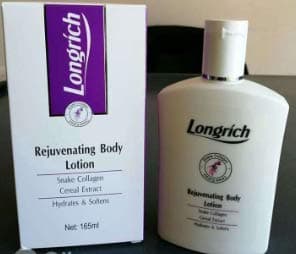 Longrich Rejuvating Body Lotion Snake Collagen Cereal Extracts Big 165ml